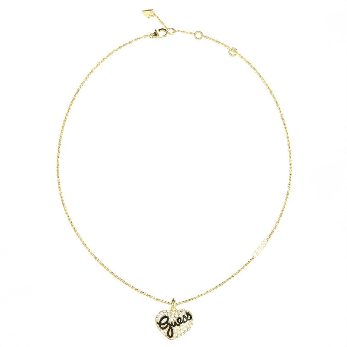 GUESS GOLD HEART NECKLACE