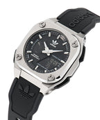 ADIDAS ORIGINALS CITY TECH ONE SILVER & BLACK WATCH