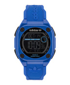 ADIDAS ORIGINALS CITY TECH TWO DIGITAL BLUE WATCH