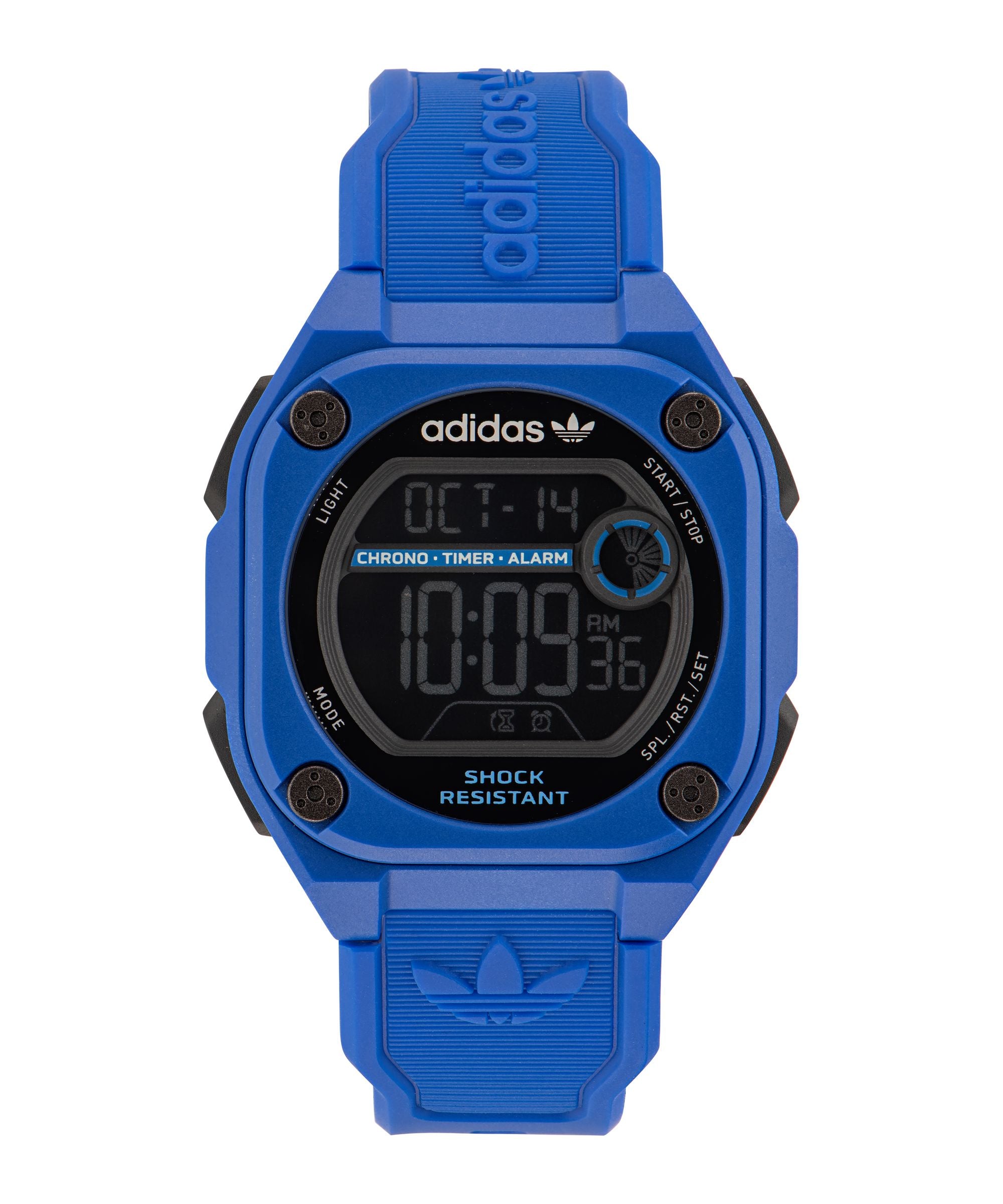 ADIDAS ORIGINALS CITY TECH TWO DIGITAL BLUE WATCH