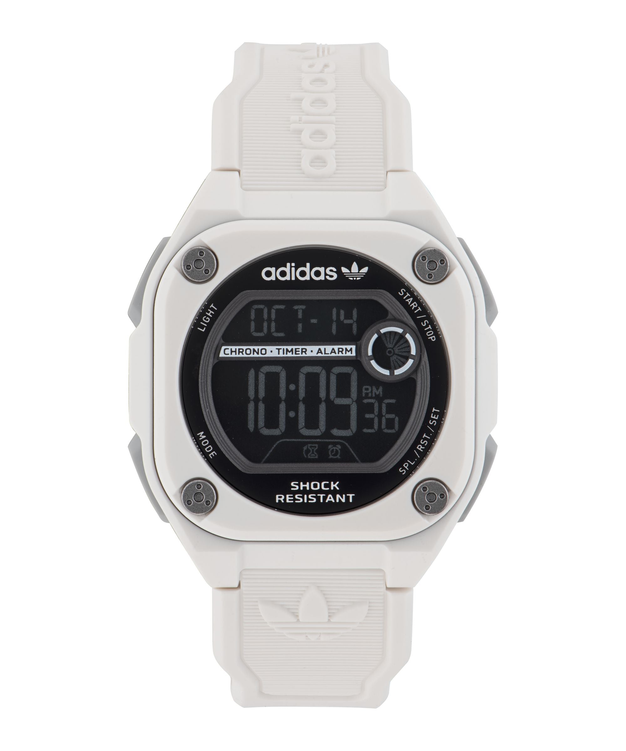 ADIDAS ORIGINALS CITY TECH TWO DIGITAL WHITE WATCH