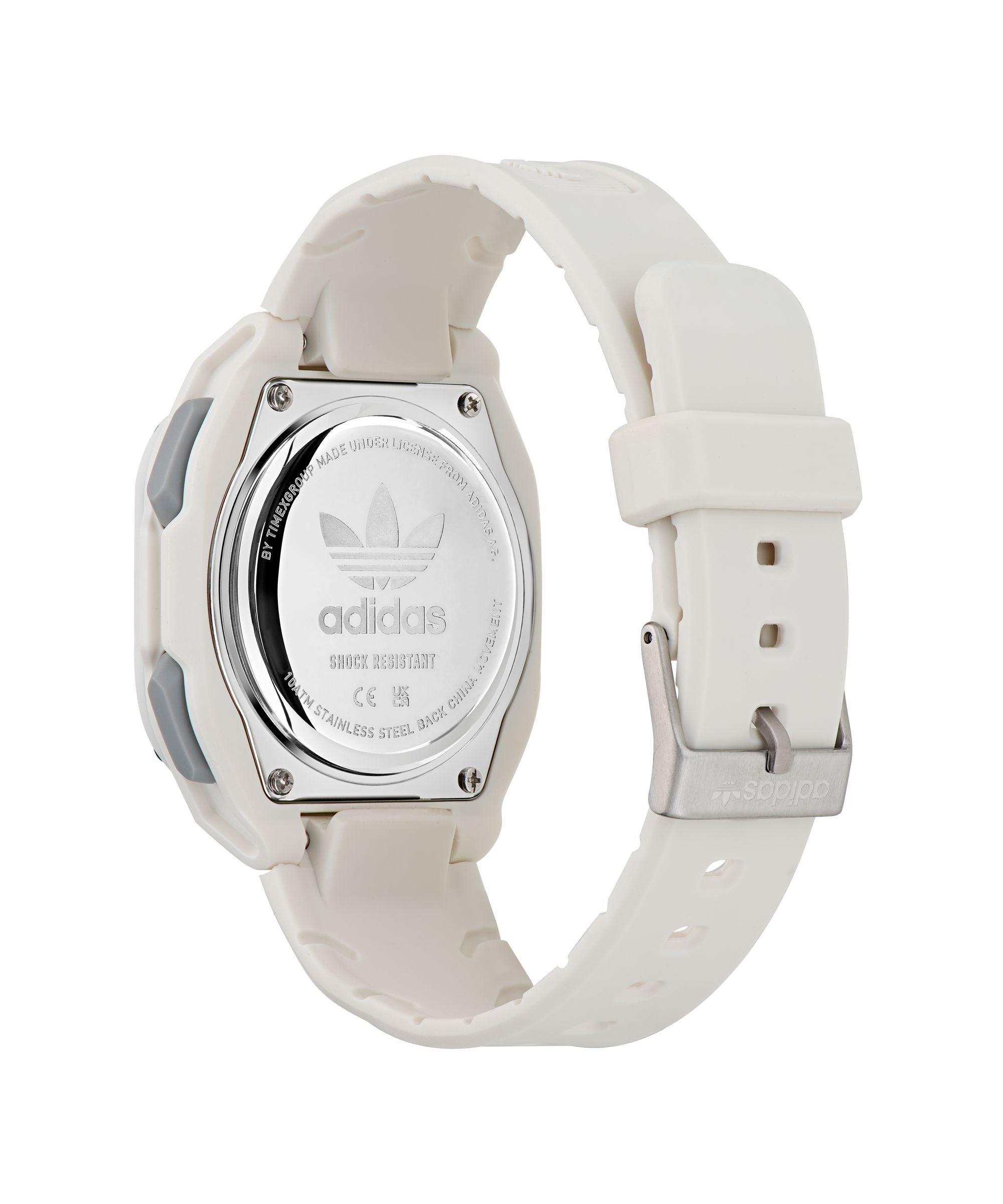 ADIDAS ORIGINALS CITY TECH TWO DIGITAL WHITE WATCH
