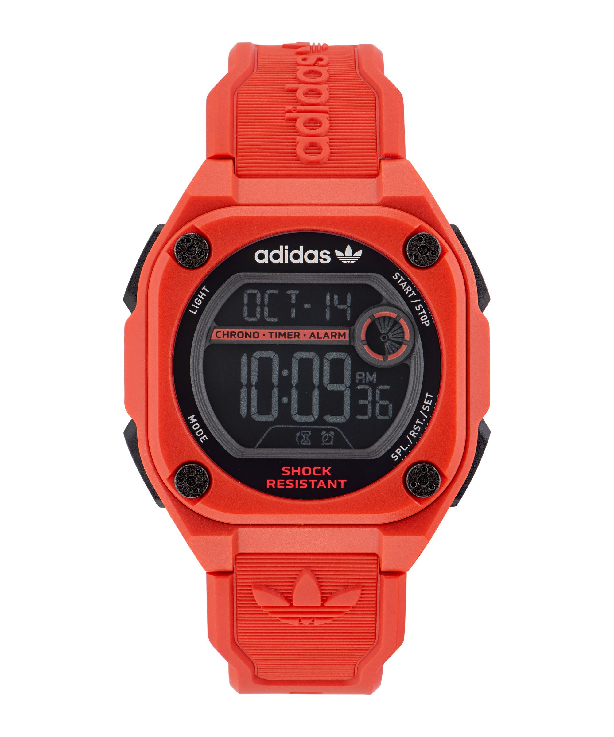 ADIDAS ORIGINALS CITY TECH TWO DIGITAL RED WATCH