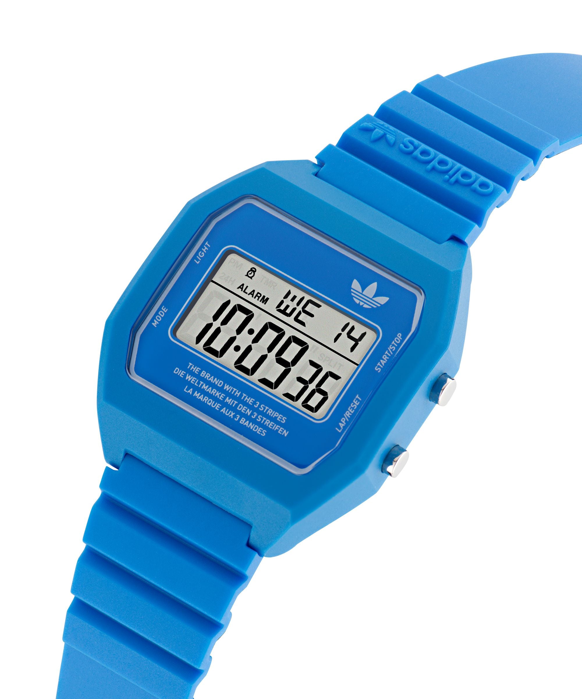 ADIDAS ORIGINALS DIGITAL TWO BLUE WATCH