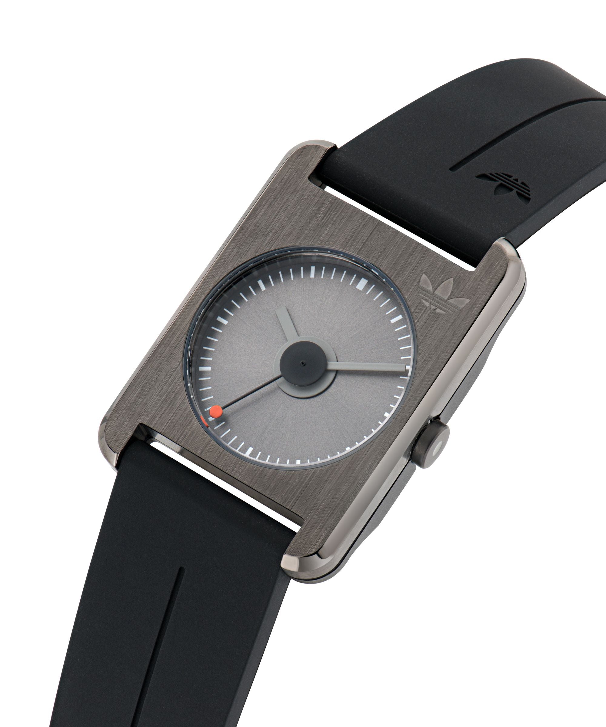 ADIDAS ORIGINALS RETRO POP ONE GUNMETAL WATCH