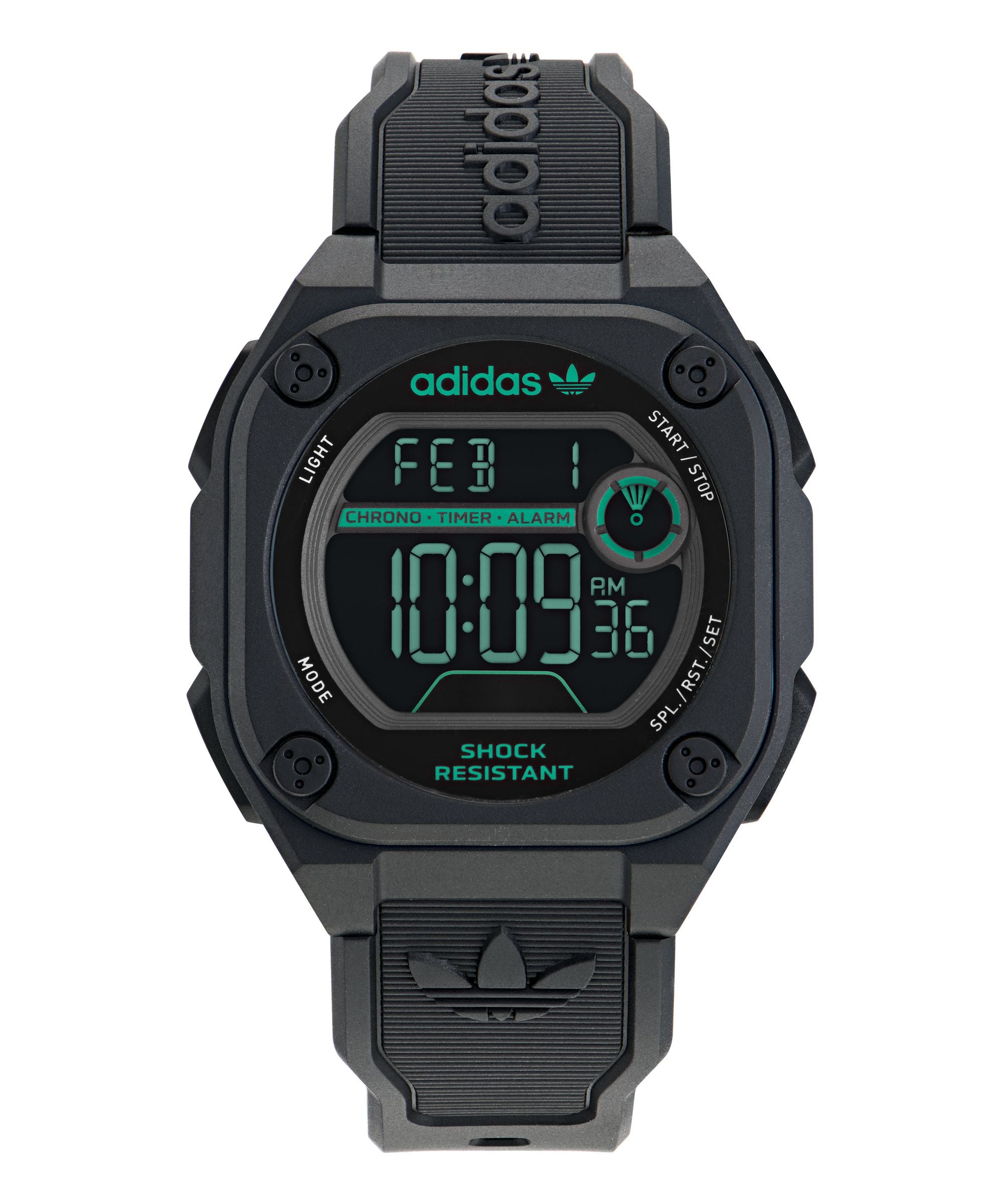 ADIDAS ORIGINALS CITY TECH TWO DIGITAL BLACK WATCH