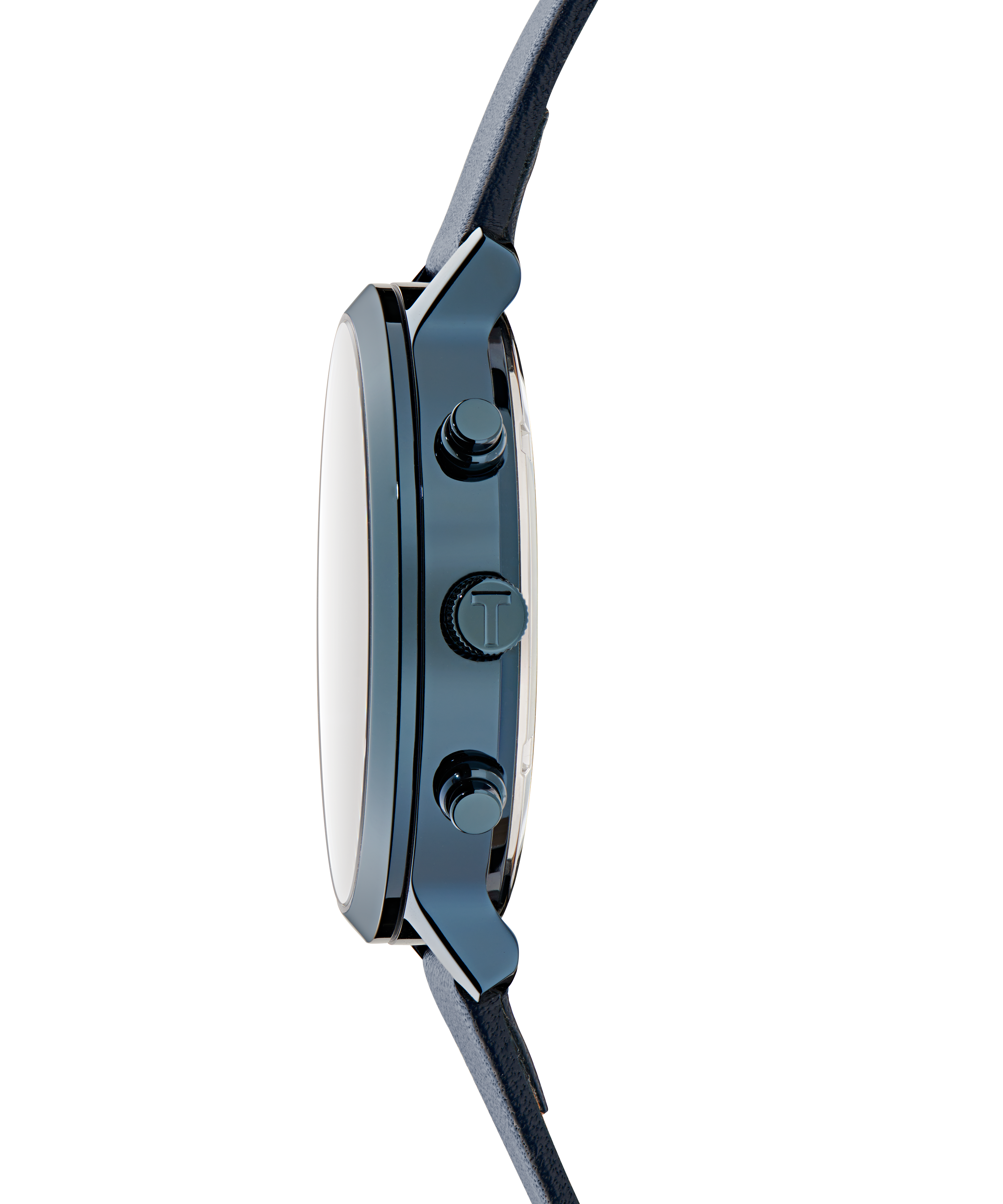 TED BAKER HAARVIN BLUE DIAL BLUE LEATHER STRAP