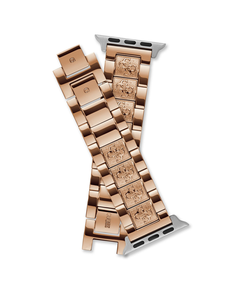 GUESS ANNA STRAP ROSEGOLD LOGO BRACELET STRAP