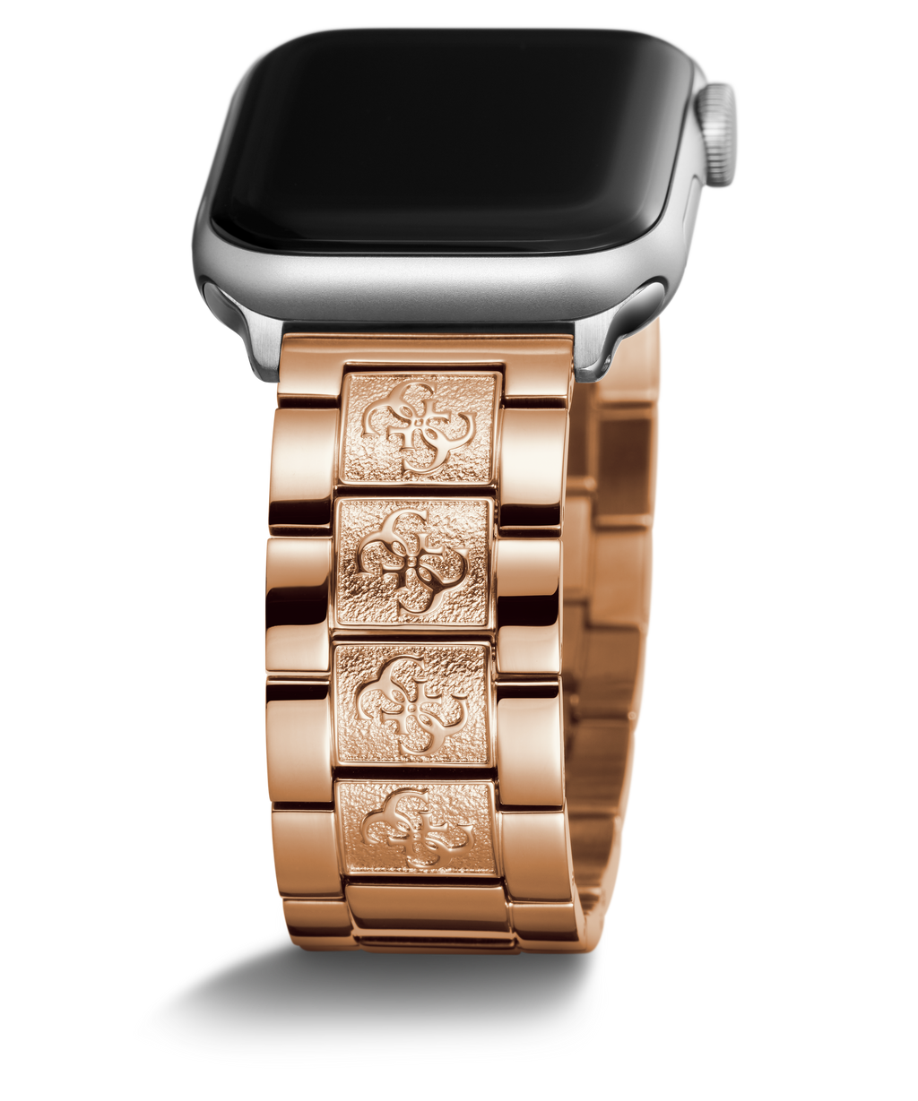 GUESS ANNA STRAP ROSEGOLD LOGO BRACELET STRAP
