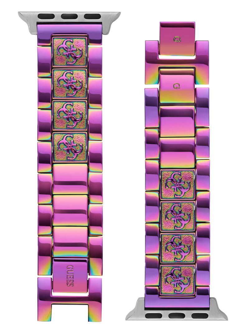 GUESS ANNA IRIDESCENT LOGO BRACELET STRAP