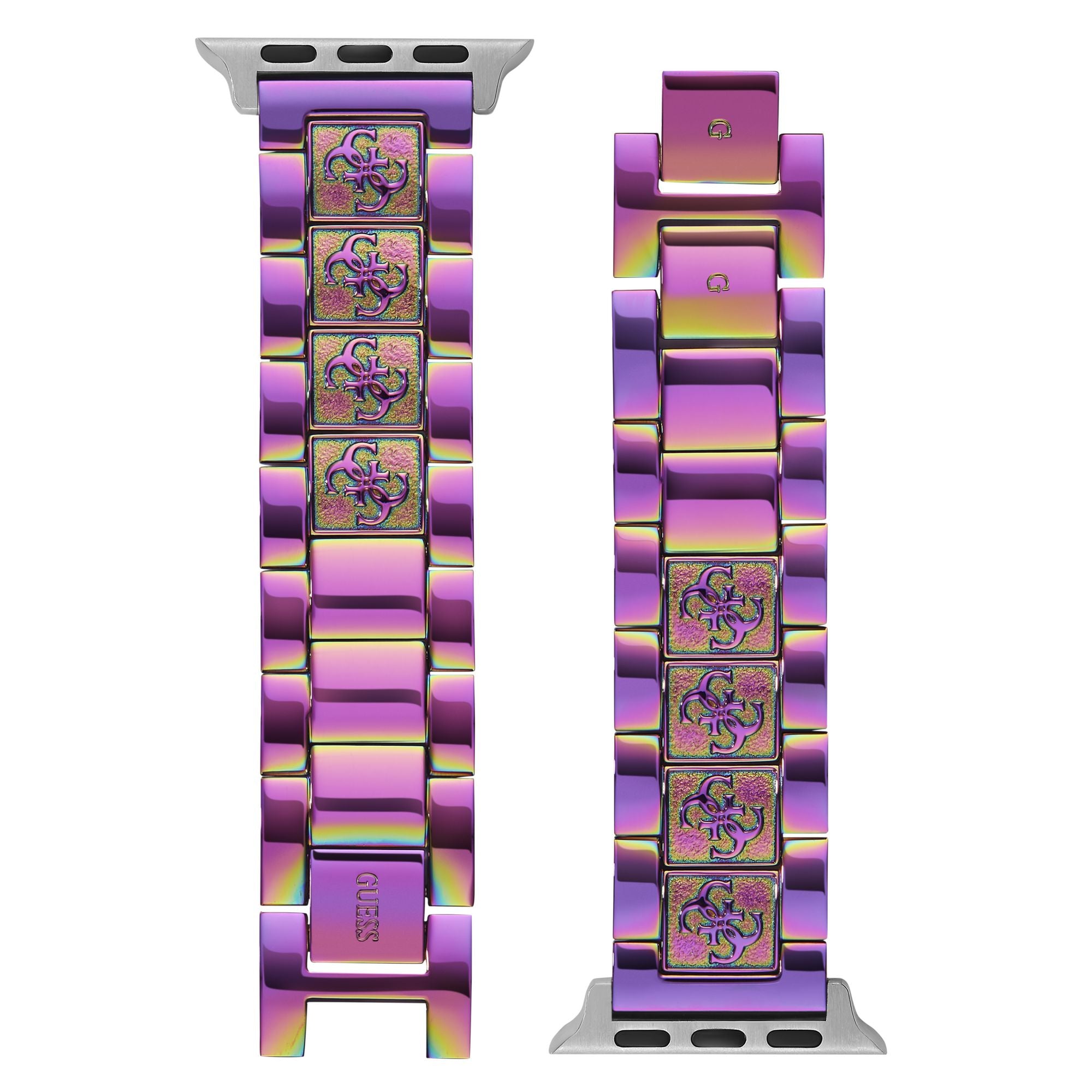 GUESS ANNA IRIDESCENT LOGO BRACELET STRAP