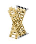 GUESS MOD HEAVY METAL GOLD DOUBLE BRACELET STRAP