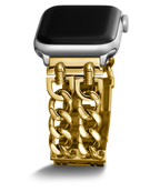 GUESS MOD HEAVY METAL GOLD DOUBLE BRACELET STRAP