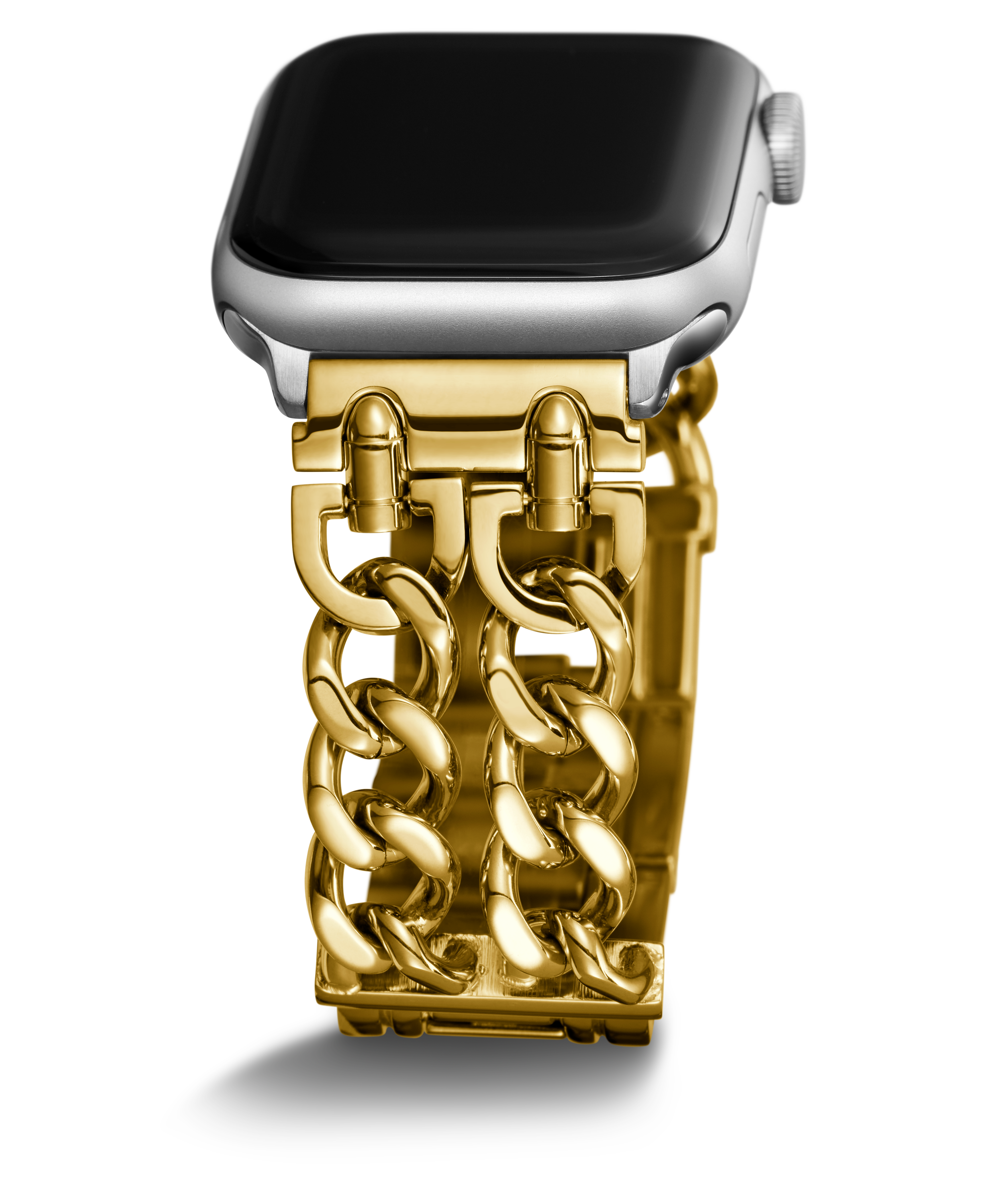 GUESS MOD HEAVY METAL GOLD DOUBLE BRACELET STRAP