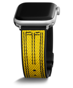 GUESS NYLON FLEX BLACK & YELLOW STRAP