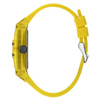 GUESS PHOENIX YELLOW & BLACK SILICONE WATCH