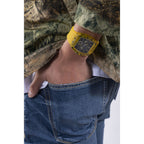 GUESS PHOENIX YELLOW & BLACK SILICONE WATCH