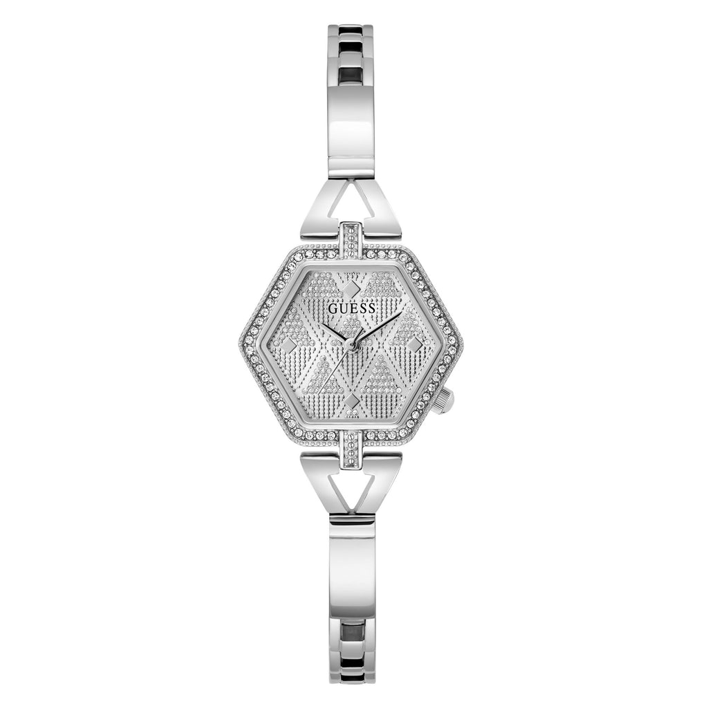 GUESS AUDREY SILVER  BRACELET WATCH