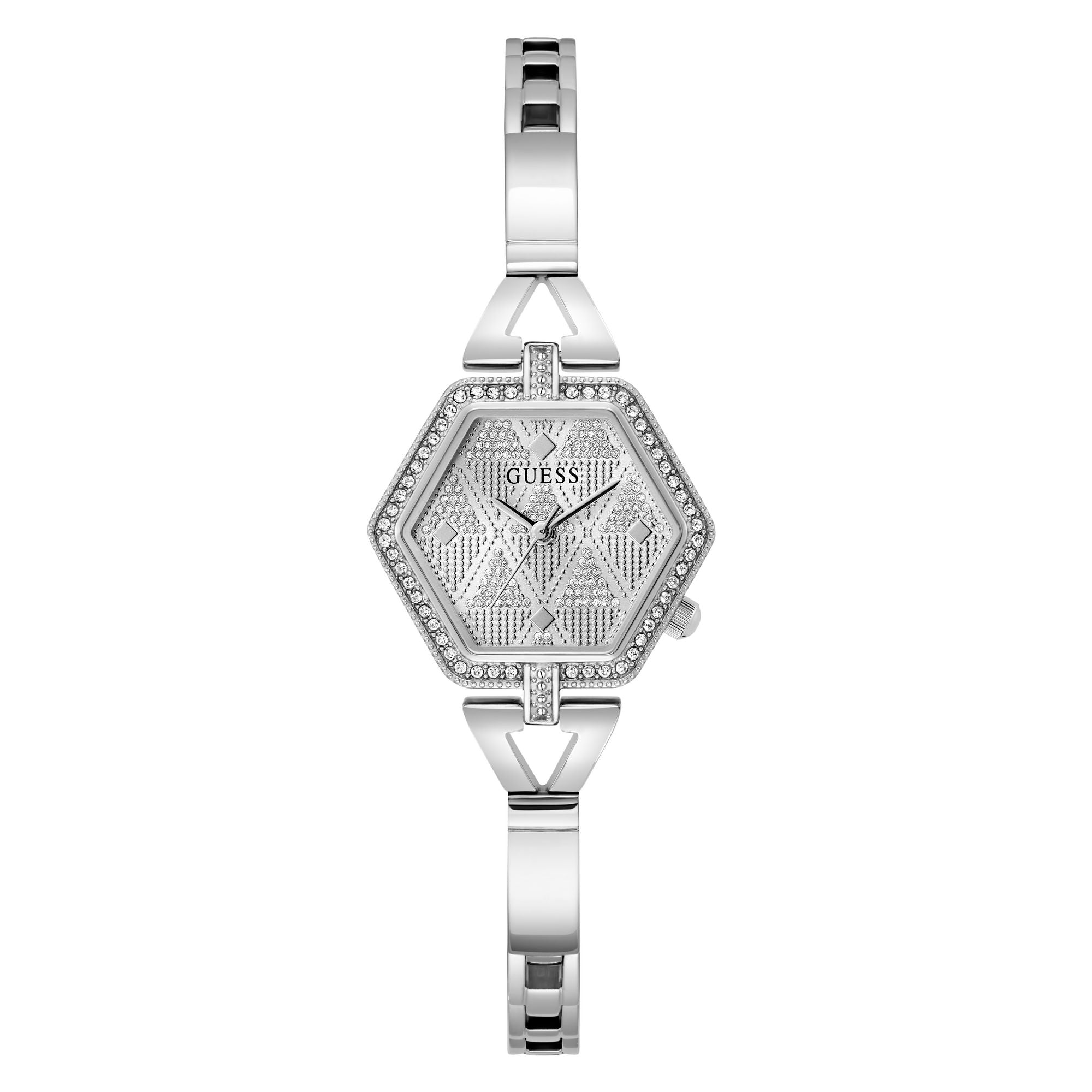 GUESS AUDREY SILVER  BRACELET WATCH