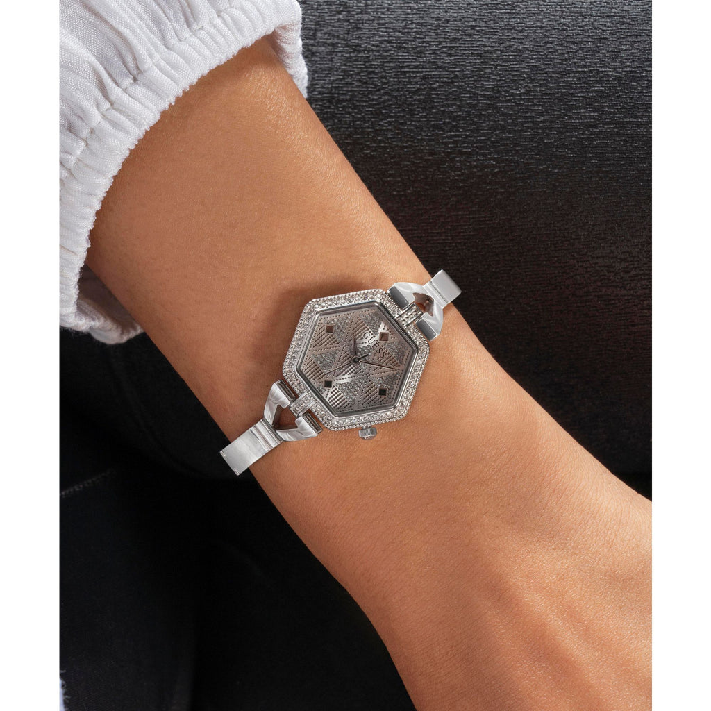 GUESS AUDREY SILVER  BRACELET WATCH