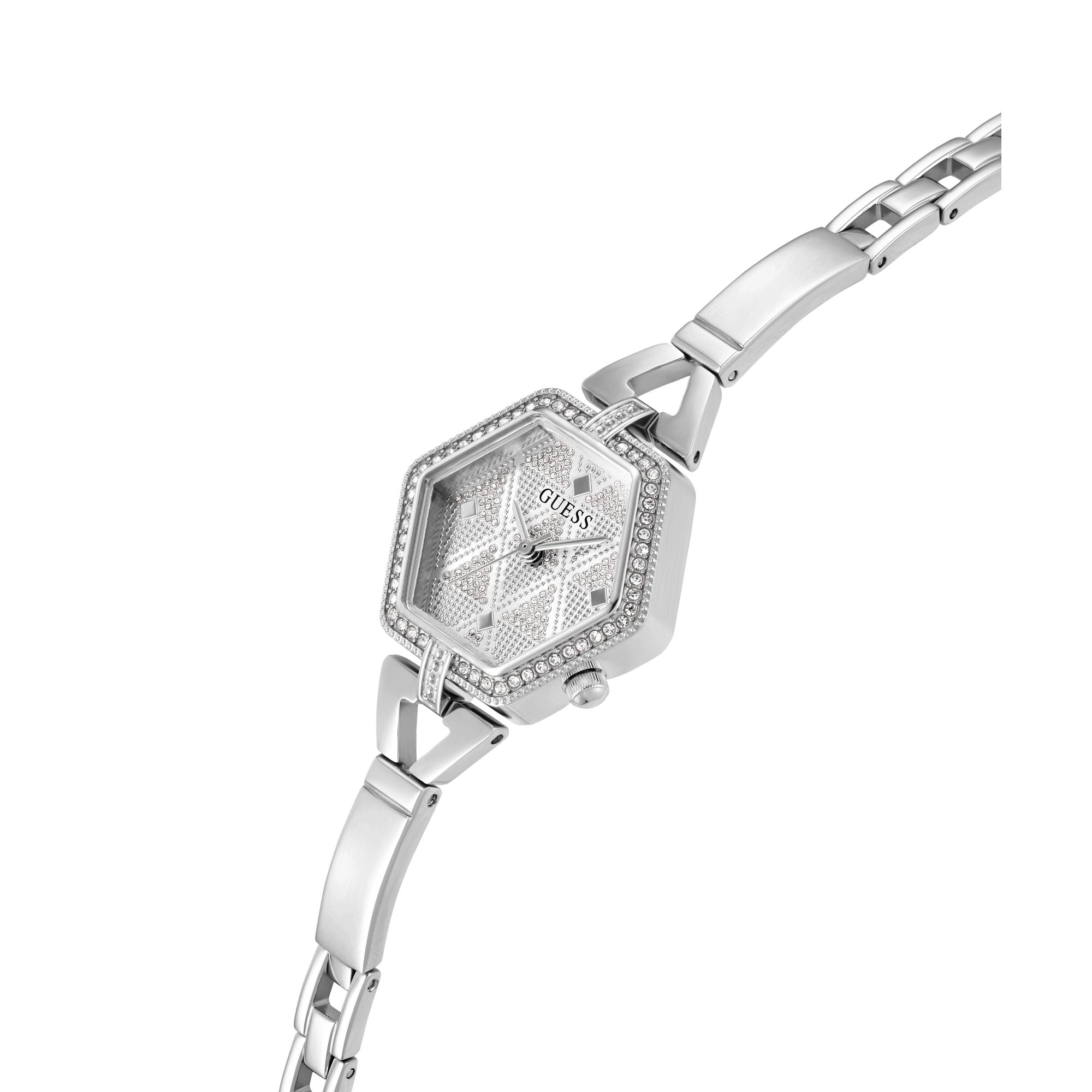 GUESS AUDREY SILVER  BRACELET WATCH