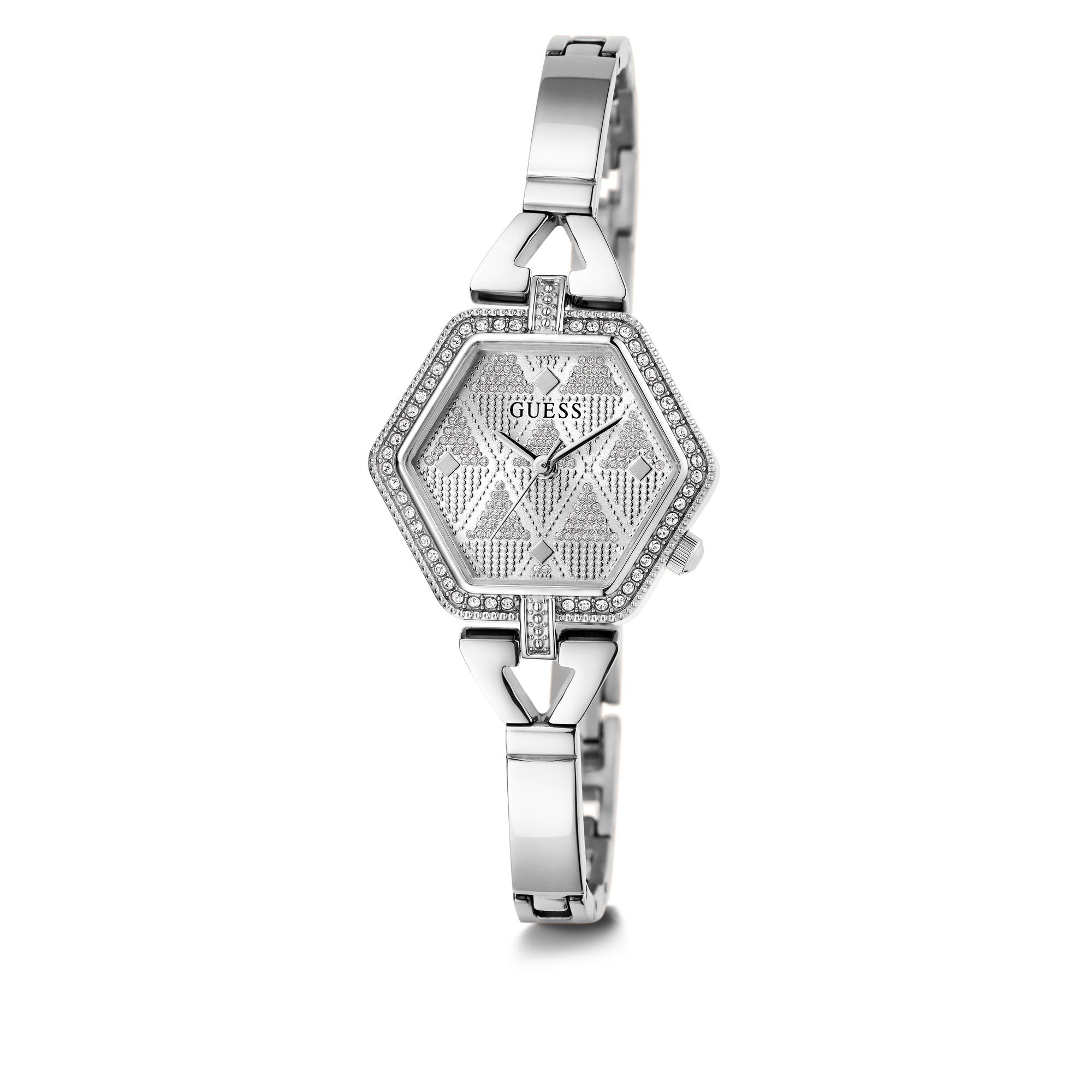 GUESS AUDREY SILVER  BRACELET WATCH