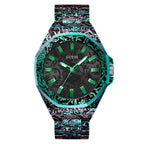 GUESS ROAR IRIDESCENT BRACELET WATCH