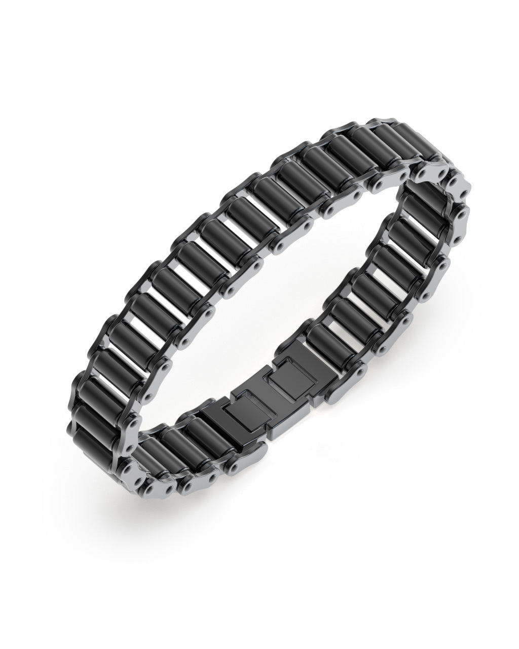 GUESS BICYCLE CHAIN MAXI GUNMETAL BRACELET
