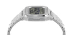 PHILIPP PLEIN HYPER $HOCK SILVER STRAP WATCH
