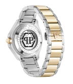PHILIPP PLEIN SKELETON SPECTRE GOLD & SILVER BRACELET WATCH
