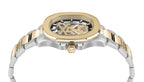 PHILIPP PLEIN SKELETON SPECTRE GOLD & SILVER BRACELET WATCH