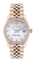 PHILIPP PLEIN DATE SUPERLATIVE ROSE-GOLD  BRACELET WATCH