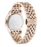 PHILIPP PLEIN DATE SUPERLATIVE ROSE-GOLD  BRACELET WATCH
