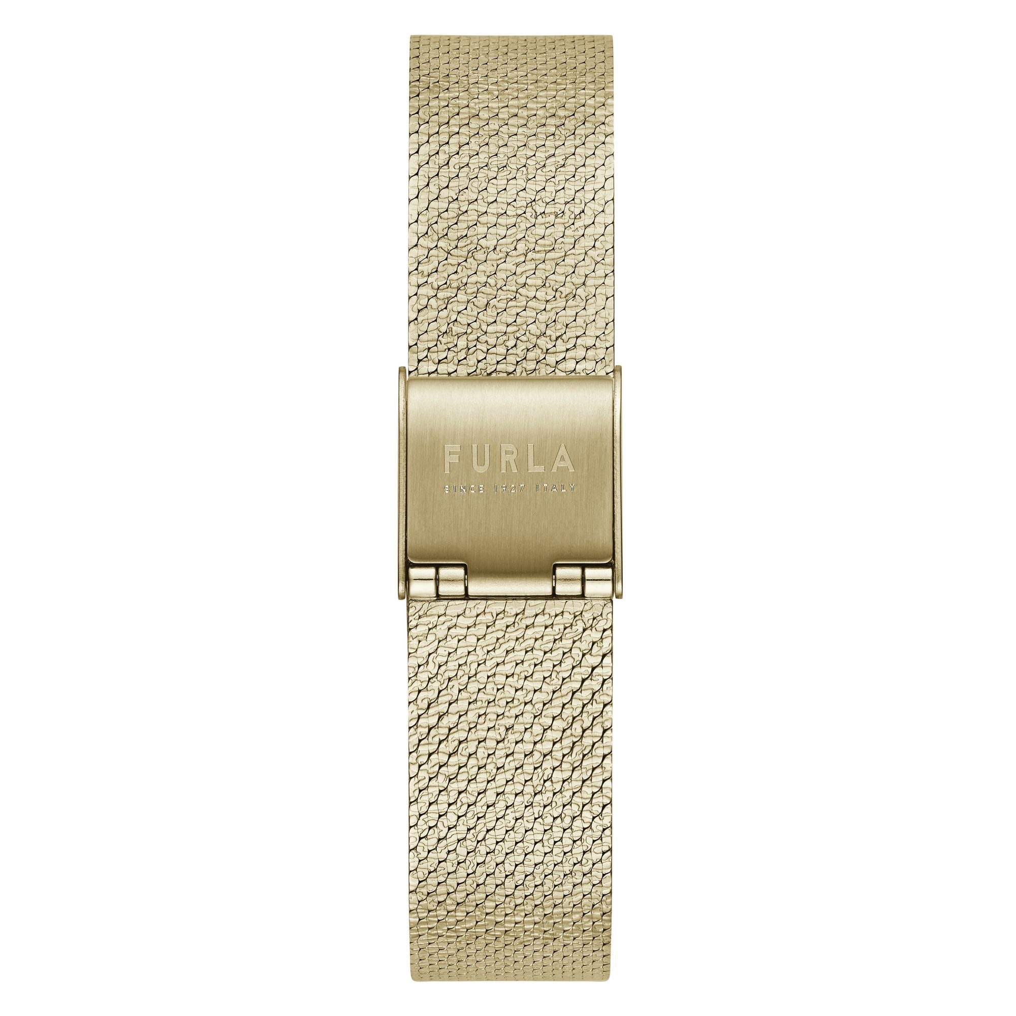 FURLA LOGO GOLD BRACELET WATCH