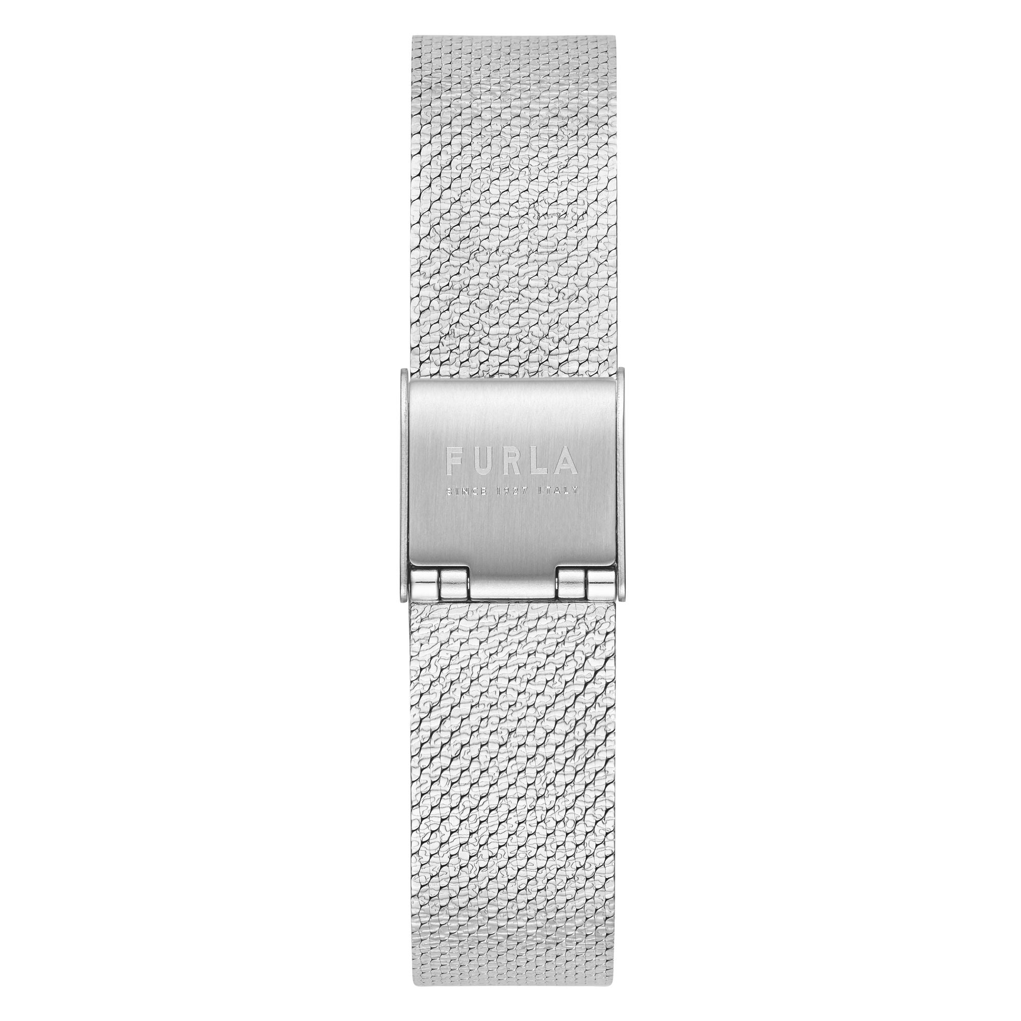 FURLA ROSE-GOLD SILVER BRACELET WATCH