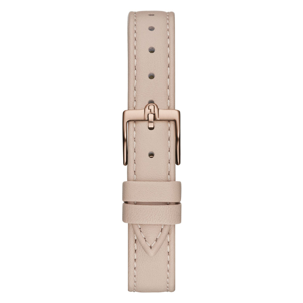 FURLA ICON SHAPE ROSE-GOLD & NUDE LEATHER WATCH