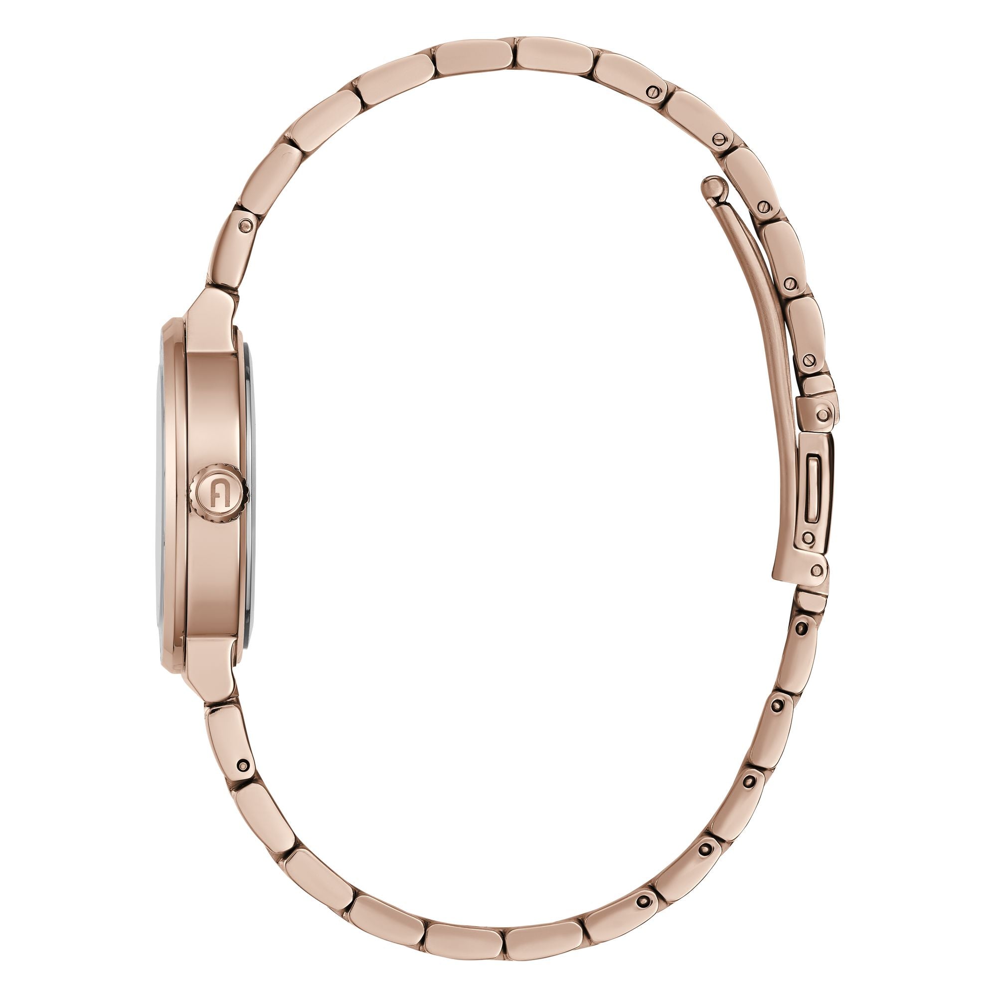 FURLA TORTONA  ROSE-GOLD BRACELET WATCH