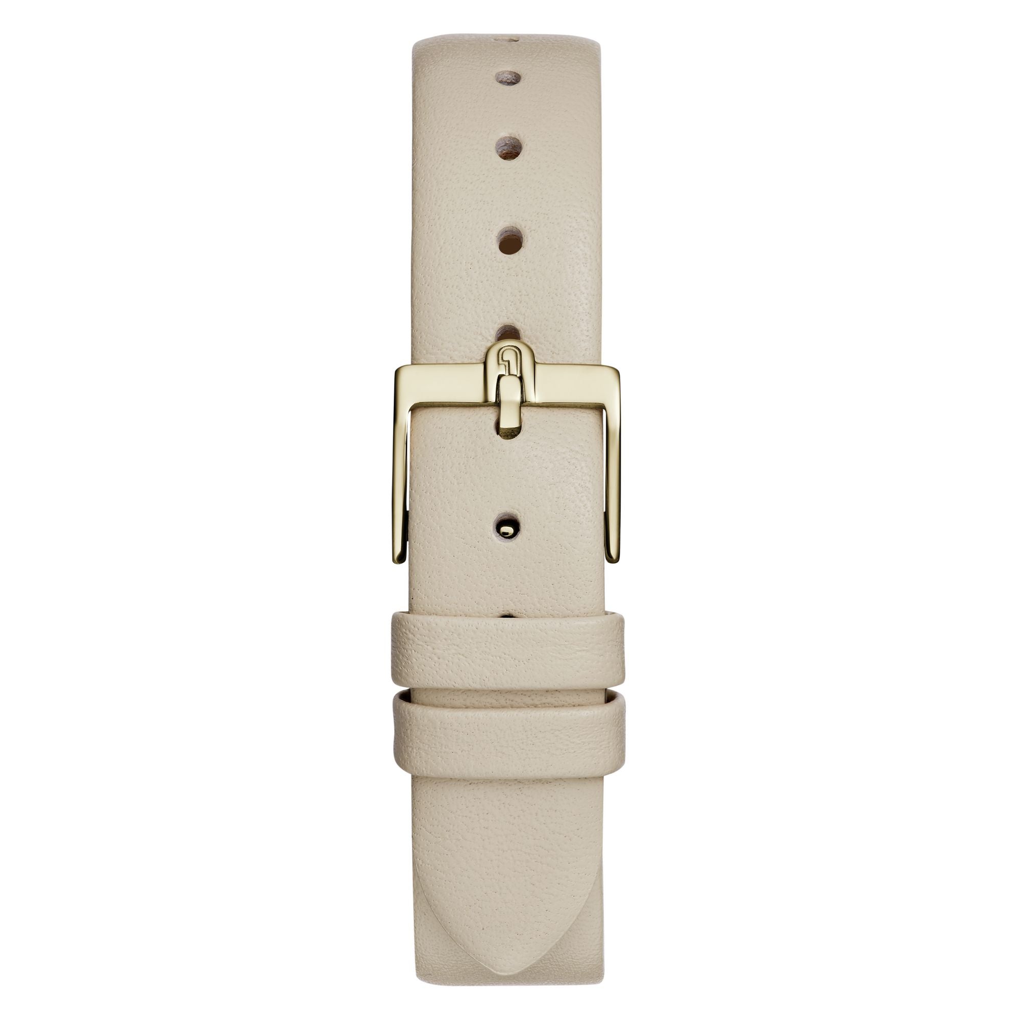FURLA TV SHAPE GOLD HAVANA LEATHER STRAP