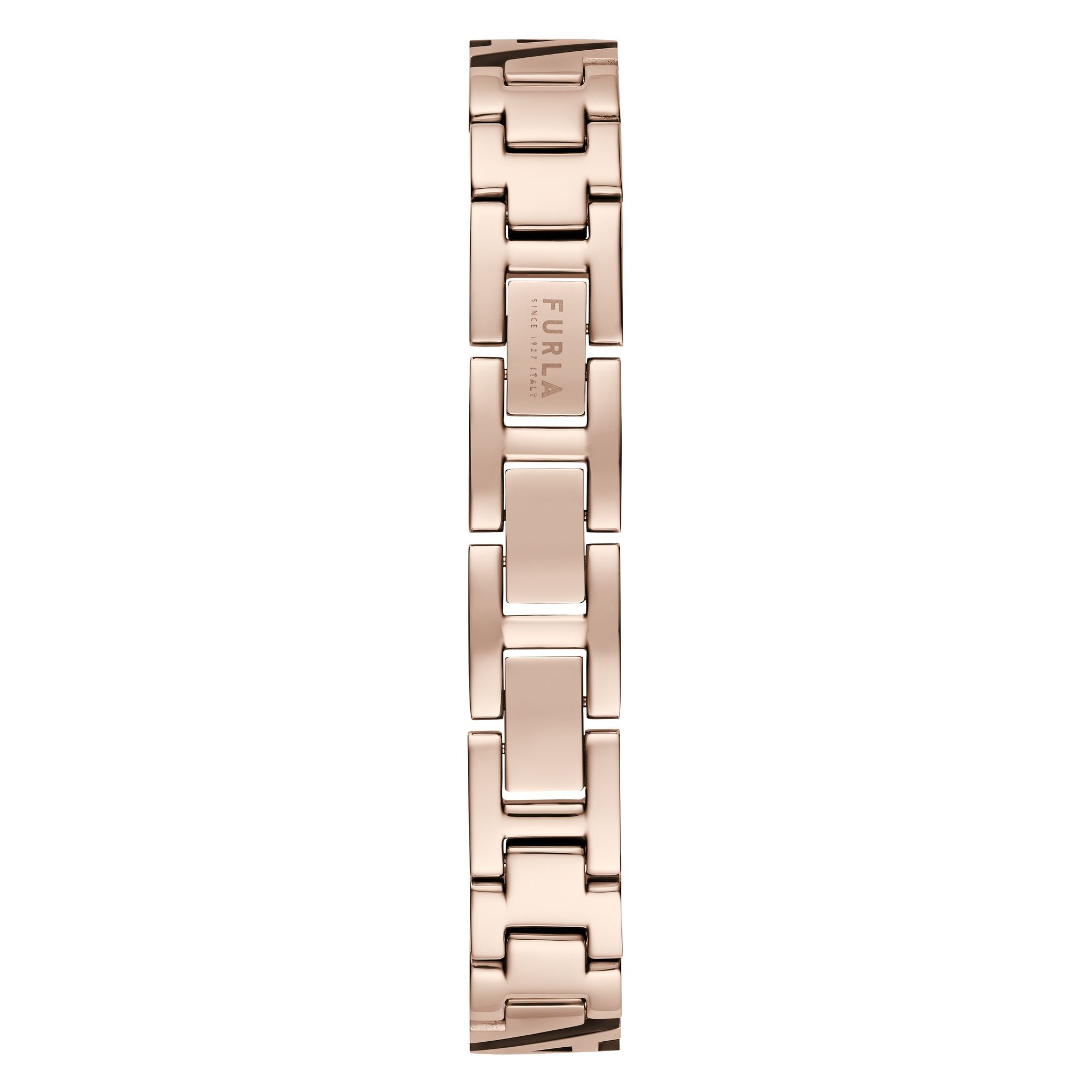 FURLA 3D BANGLE ROSE-GOLD BRACELET WATCH