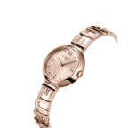 FURLA 3D BANGLE ROSE-GOLD BRACELET WATCH